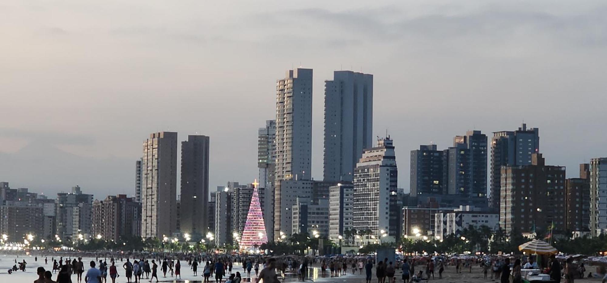Apto Frente Mar Em Praia Grande المظهر الخارجي الصورة